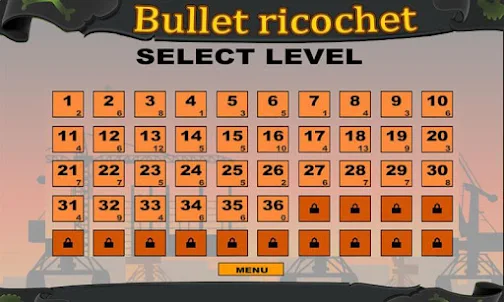 Bullet ricochet