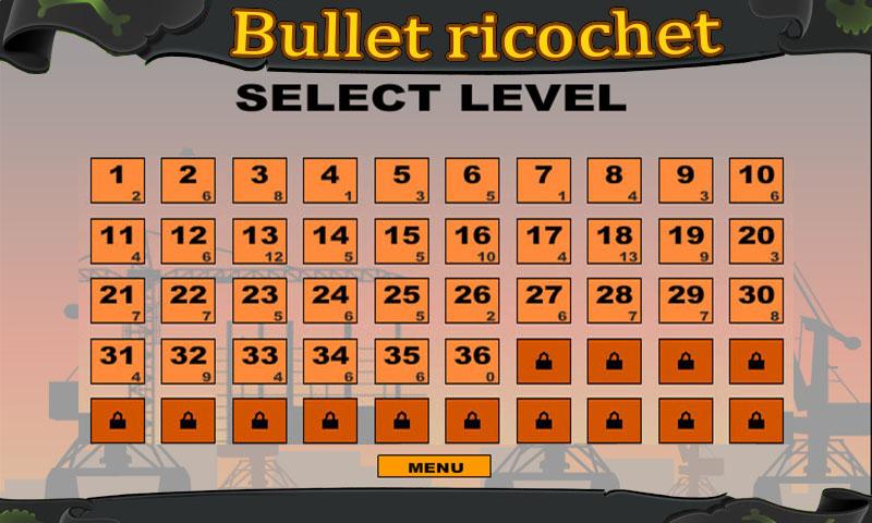 #1. Bullet ricochet (Android) Podle: Awdacht Games M