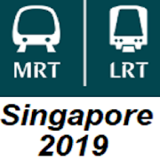 Singapore MRT (Metro) Subway Map 2019