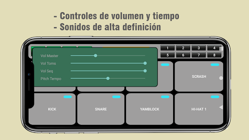 Percusión App: Octapad batería Screen 3