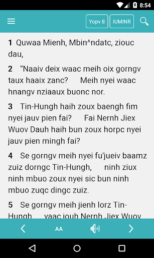 Android application Kinh Thánh Tiếng Dao screenshort