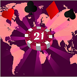 Blackjack 21 Campaign: Conquer the World Apk