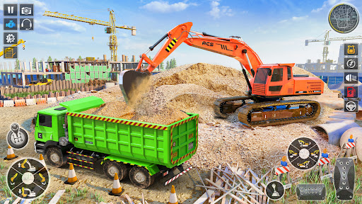 trò chơi máy xúc hạng nặng Mod Unlocked All