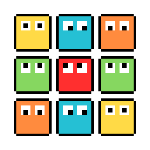 Pixel Match-3 Logo