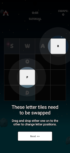 Crossword Swap - Daily Puzzle Screen 3