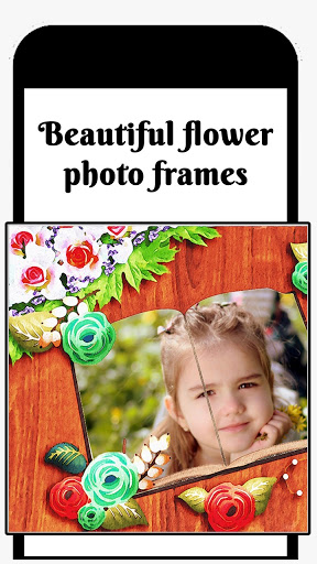 Android application Lovely Flower Photo Frames screenshort
