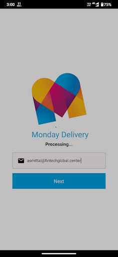 Monday Delivery Screen 2