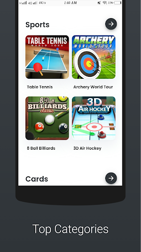 Games Hub - All in one game Screen 2