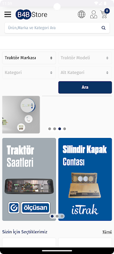 Android application B2B Store screenshort