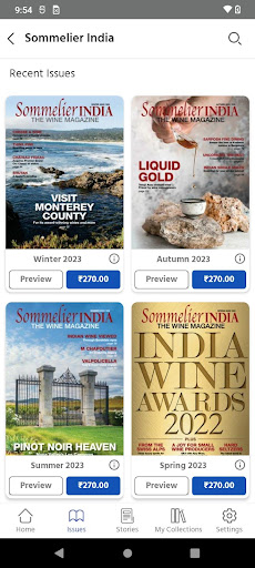 Sommelier India Screen 2