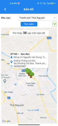 Thai Nguyen SmartTrees Screen 3