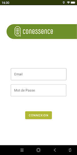 Android application Conessence screenshort