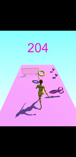 Android application Ribbon Run 3D screenshort