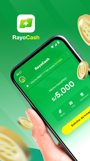 Android application Rayocash screenshort