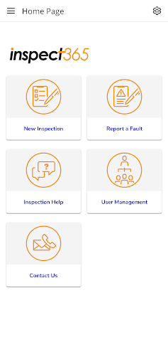 Android application Inspect365 screenshort
