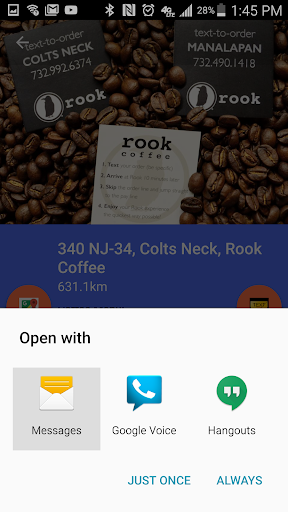 Coffee Locator - Rook