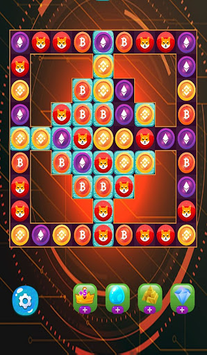 Android application Crypto Hunter Match screenshort