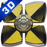 Next Launcher Theme Yellow G icon