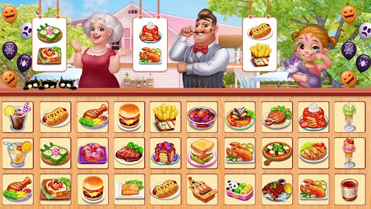 My Restaurant: Crazy Cooking Madness & Tile Master Mod Apk 1.0.12 (Unlimited Gold Coins/Diamonds) 2