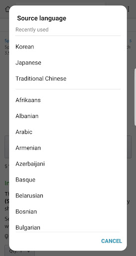 Screen Translator Screen 3
