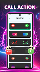 Call Theme Color Screen