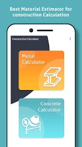 Construction Calculator for Co