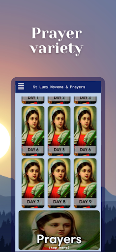 Android application Saint Lucy Novena & Prayers screenshort
