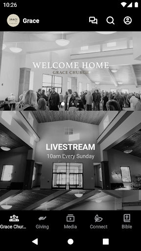Android application Grace Church Michigan screenshort