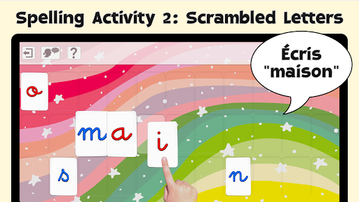 Screenshot of French Words - Learn spelling