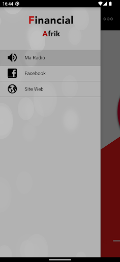 Android application Radio Financial Afrik screenshort