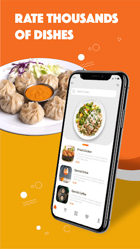 Screenshot of Food Rating App - Foodaholix