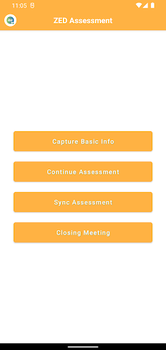 ZED Site Assessment Screen 2