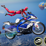 Cover Image of ダウンロード バイクGTレーシングゲームバイクスタント 6.1 APK