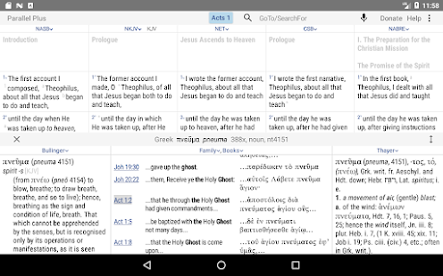 Parallel Plus® Bible-study app Screenshot