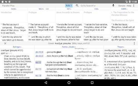 Captura 12 Parallel Plus® Bible-study app android