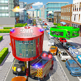 Fire Rescue Gyroscopic Bus: City Ambulance Driver icon