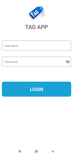 Android application Tag App screenshort