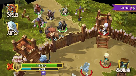 Captura de tela de Heroes of Flatlandia