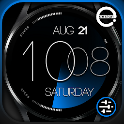 Icon image ZION Blue - digital watch face