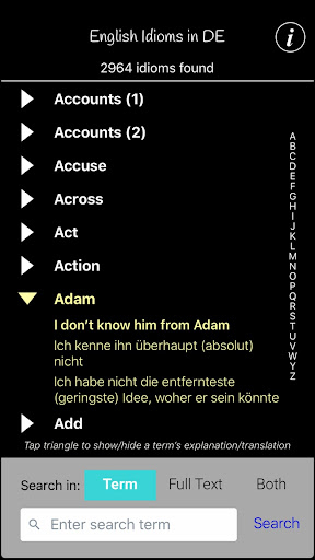 Englische Redewendungen Screen 2