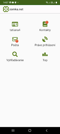 Zoznámenie zomka.net Screenshot 1 - AppWisp.com