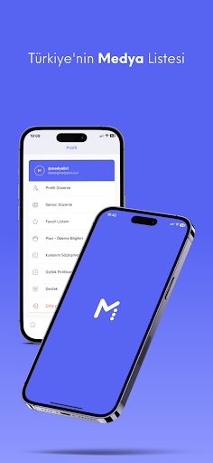 Android application Medyalist screenshort