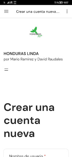 Android application Honduras Linda screenshort