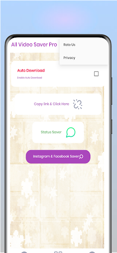 Android application All Video Saver Pro screenshort