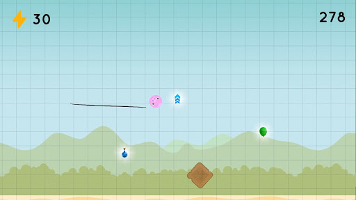 Android application Draw Runner Legendary Ball screenshort