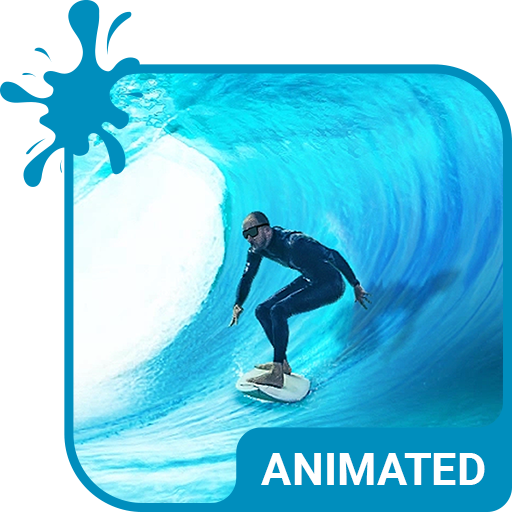 Surfing Live Wallpaper Theme