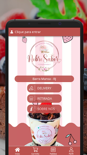 Android application Nobre Sabor Confeitaria screenshort