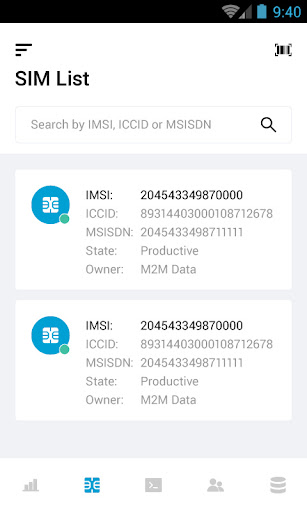 M2M Data Controller Screen 3