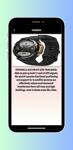 Amazfit Falcon Watch guide Screen 2