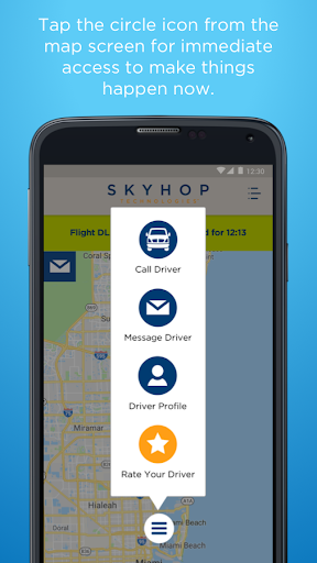 Android application SkyHop Crew screenshort